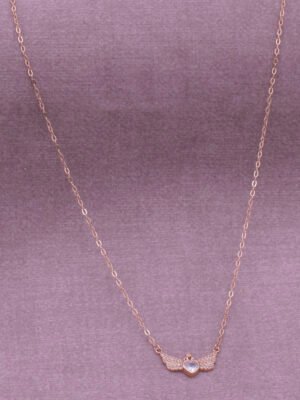 Sterling Silver Chain with Heart Pendant