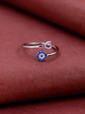 Evil Eye Adjustable Ring